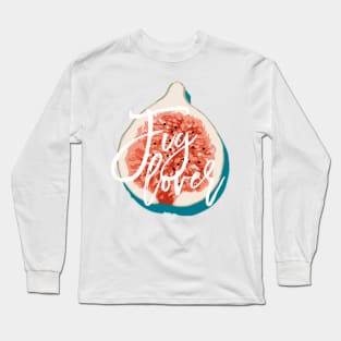 Fig Lover Long Sleeve T-Shirt